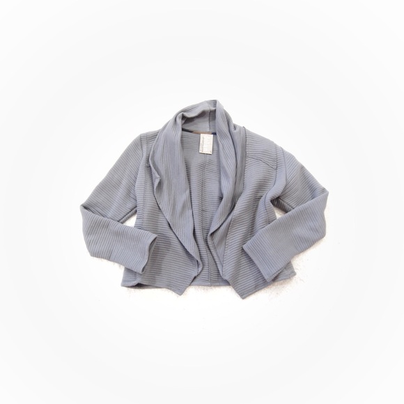 Anthropologie Sweaters - Dolan left coast Collection Gray Open Cardigan
